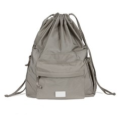 페넥 DRAWSTRING BACKPACK - GRAYISH BROWN 375323