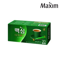 동서 맥심 디카페인 커피믹스 20T, 11.8g, 20개입, 1개