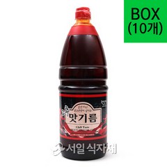 [미담채] 고추맛기름 BOX 1.8LX10개, 1박스, 1.8L
