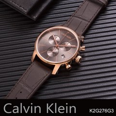 캘빈클라인(Calvin Klein) 남성가죽시계 K2G276G3
