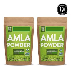 2개세트 FGO 암라가루 amla 암라 파우더 Organic Amla Powder, 226g, 2개