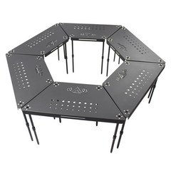 캠핑 테이블 화로대 헥사 테이블6P, 6P