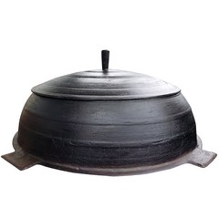 죽마고우 들기름으로 길들인 대형 무쇠가마솥 38cm-67cm, 길들인 대형가마솥 54cm(중심70), 블랙