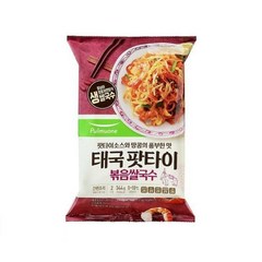 [우리집]태국볶음쌀국수 팟타이 (2인분) (344g) 간편식 아침대용 캠핑 자취생 간단식사 맛있는한끼 풀무원 행복한 추석, 3개