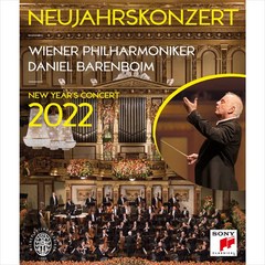 (수입Blu-Ray) Wiener Philharmoniker - New Year`s Concert 2022 (빈 신년음악회 2022) Daniel Barenboi, 단품