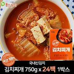맛도락 김치찌개 (국내산) 750g x 3팩, 맛도락 김치찌개 750g (국내산) x 24팩