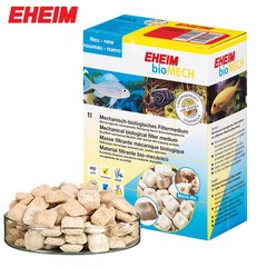 EHEIM 에하임 바이오메크 5L 2508751 물리적 생물학적 여과재, 1개