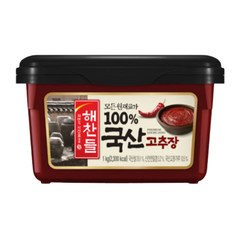 CJ제일제당 해찬들 100퍼센트 국산고추장 1kg 1개