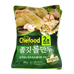 롯데푸드 Chefood 의성마늘 롤만두 360gx4팩, 1세트, 360g