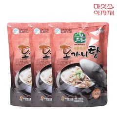 선봉식품 자연깃든 도가니탕 600g x 3봉 실온보관