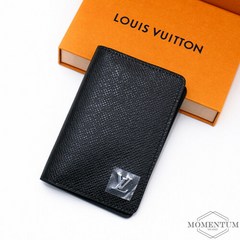 루이비통 명품LOUIS VUITTON 포켓 오거나이저 카드 지갑 블랙 M30283