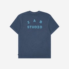 아이앱 스튜디오 피그먼트 티셔츠 블루 IAB Studio Pigment T-Shirt Blue