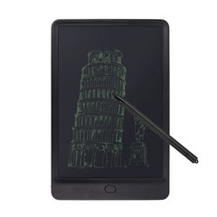 지니큐 10인치 LCD 전자노트 그림그리는패드 메모패드 전자칠판 그림판 전자보드, 블랙