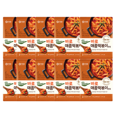 아워홈 [아워홈] 바로 매콤떡볶이양념 150g x 10봉, 없음, 10개