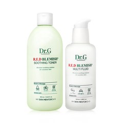 Dr.G 닥터지 레드 블레미쉬 수딩 토너 400ml+레드 멀티 플루이드 100ml, 1개