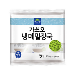 판매자 햇살누리 상품 면사랑 가쓰오 냉메밀장국 300g x 5개, 1.5kg, 12개