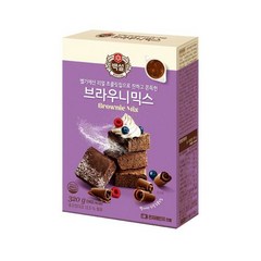 백설 브라우니 믹스 320g, 1개