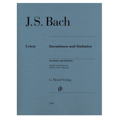 바흐 인벤션과 신포니아 (핑거링 없음) : Bach Inventions and Sinfonias, 바흐 저, G. Henle Verlag