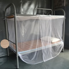 폴리 에스터 메쉬 패브릭 모기장 더블 침대 커튼 침대 그물 용품 여행 캠핑 가정용 모기장 고품질 여름, WHITE
