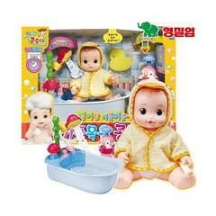 콩순이 거품목욕 콩콩이 / 목욕 놀이 유아 완구 장난감