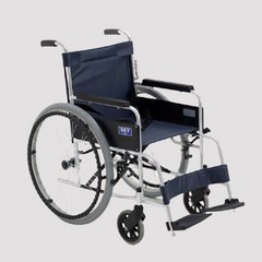 미키코리아 휠체어 접이식 병원 거상형 초경량 경량 휠체어 CR111, 1개