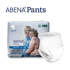 브랜드없음 ABENA PANTS 덴마크 요실금 남녀공용 성인기저귀 중형, 1개