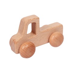 아기 원목 장난감 자동차 나무장난감, E타입(라이트우드)