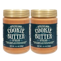 (미국직배) 트레이더조 쿠키버터 스프레드 잼 버터쿠키잼 399g 2팩 Trader Joe's Cookie Butter 14.1oz, 2개