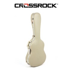 CROSSROCK - CRA800CIV 클래식기타용 하드케이스 (Ivory 컬러 스페셜 에디션), *, *