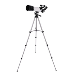 천체 망원경 고배율 70mm 굴절 렌즈 경위대 입문 휴대용, [사은품(가방+6종)증정]옵션300mm(초점거리)