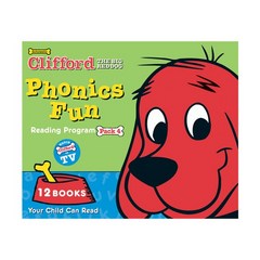 영어원서 Clifford Phonics Fun Pack 4 : 12 Books Box Set 클리포드, 없음