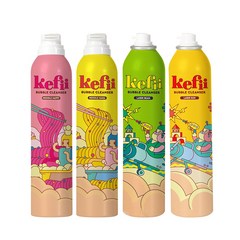 [ 1+1] 케피 목욕놀이 유아 버블클렌저 300ml 2종, 300ml누들해피, 300ml레이저빔