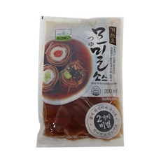 칠갑 가쓰오모밀소스200ml 10개 냉모밀 소바육수 판모밀, 200ml