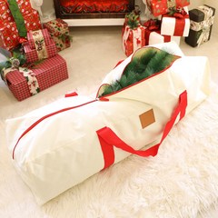 크리스마스 트리 나무 장식 수납용 가방 고급 대형 트리보관백, 블랙, 1개
