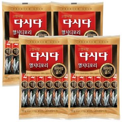 다시다 프리미엄골드 멸치디포리 60g, 4개