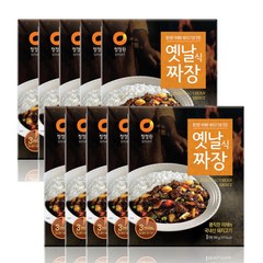 청정원 옛날짜장 180gX10개, 10개, 180g