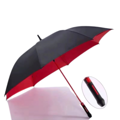 유유라키 투톤 2겹 튼튼한 골프 방풍 초대형 장우산