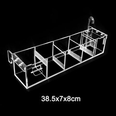 미니 여과기 외부 원통 버블 상면 수족관용품 수족관 물고기 탱크 상자에 대 한 3-in-1 투명 아크릴 필터, 05 5 boxes