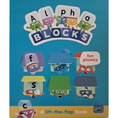 알파블럭스 펀파닉스 플립북 Alpha Blocks fun phonics A-lift-the-flap book 어린이 영어 원서