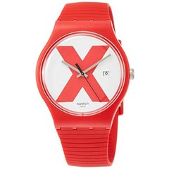 [스와치] 손목시계 New Gent 뉴젠트 XX-RATED RED (더블 엑스레이티드 레드) SUOR400 정규 수입품