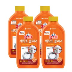 홈스타 퍼펙트 세탁조 클리너, 450ml, 4개