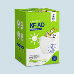찐마스크 KFAD 새부리형 마스크 소형 화이트 블랙 30매 / 개별포장 / 국내생산 / 비말차단마스크, 30개입, 1개
