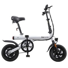샤오미 Baicycle 신형 접이식 전기 자전거 12인치 출퇴근용 26km, 전기자전거 S1, AL합금