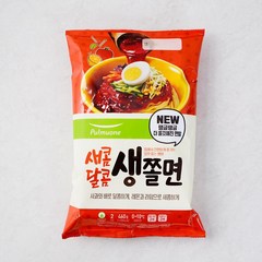 [메가마트]풀무원 새콤달콤 비빔 생쫄면 460g, 1개