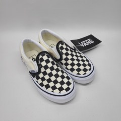 [국내정식매장] 반스 키즈 운동화 VANS KIDS 클래식 슬립온 - (체커보드) 블랙:화이트 UY Classic Slip-On-(Checkerboard) blackwhite VN