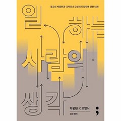 일하는 사람의 생각 광고인 박웅현과 디자이너 오영식의 창작에 관한 대화, 상품명