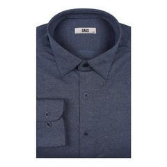 닥스셔츠 [23년FW신상품][선물추천] 깔끔하고 세련된 컬러감으로 데일리 착장하기 좋은 코튼100% 네이비 레귤러핏 셔츠