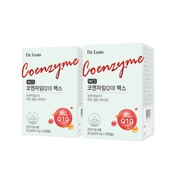 닥터린 WCS 코엔자임 Q10 맥스 30g, 500mg x 60캡슐, 2개, 60정