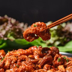홍마마 쭈꾸미 볶음 매운맛 500g x 5팩 캠핑 혼술 집밥 간편조리 즉석 요리, 5개
