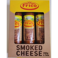 코스트코 FRICO 프리코 스모크 치즈 600g(200g x 3개입) 네덜란드산 + 이케아 봉지클립(대) 1P 아이스박스발송, 600g(200g x 3개입) + 봉지클립1P